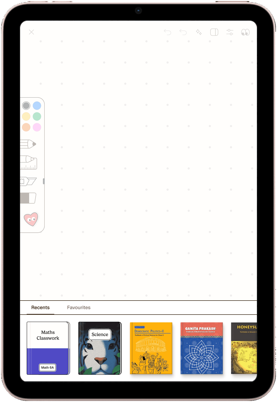 Iteration 3: switcher shown as a bottom tab bar