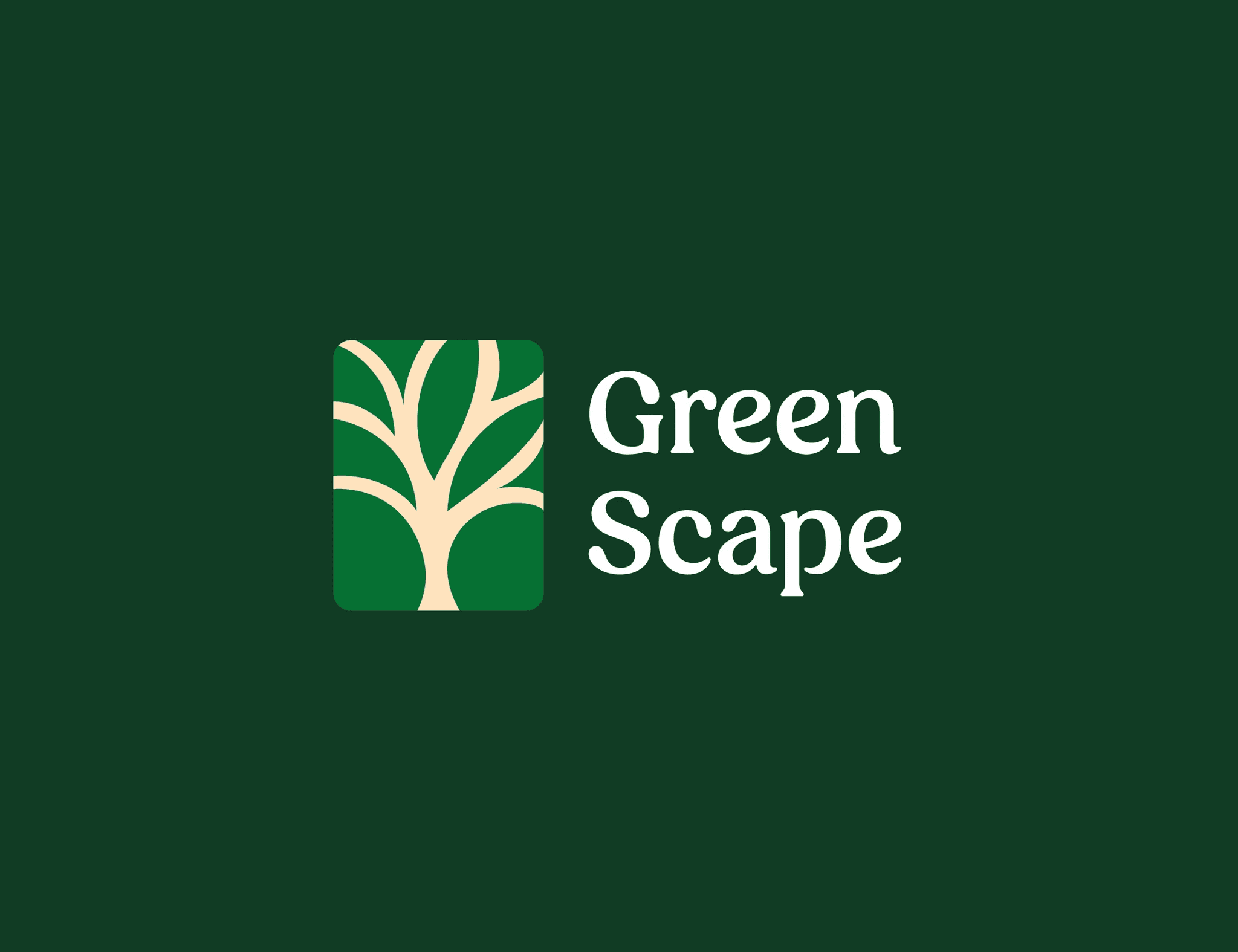 GreenScape brand card